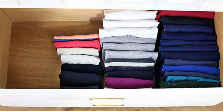 Cómo debes doblar tu ropa