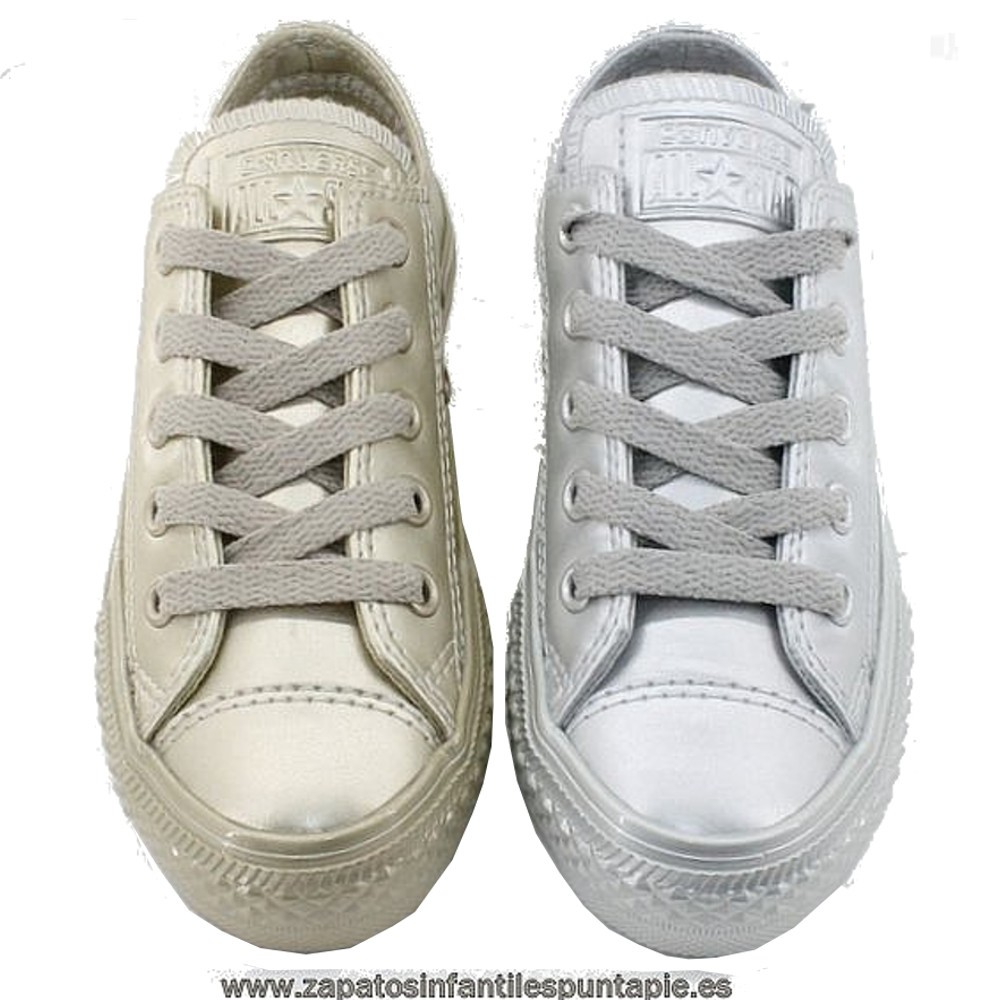 Chuck Taylor All Star Metallic Leather Zapatos Puntapie