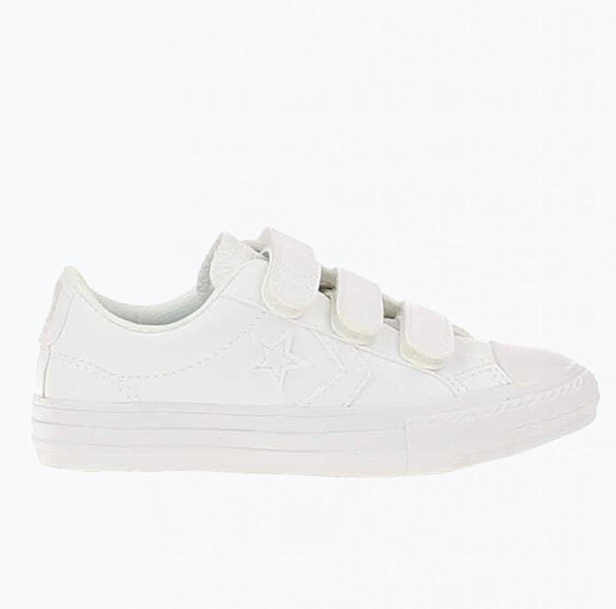 converse piel velcro