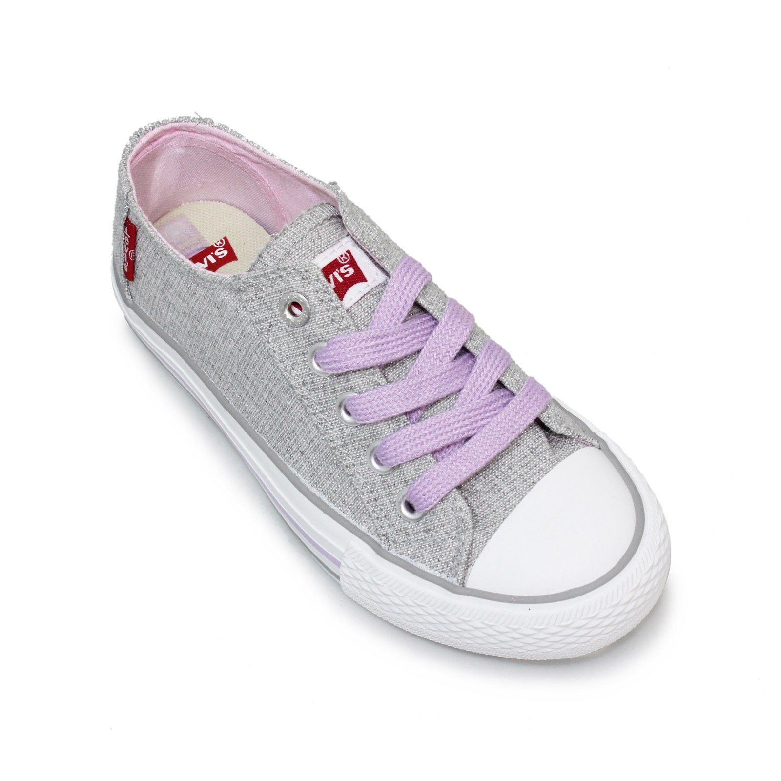 Levi´s Low Glitter gris | Zapatos infantiles Puntapié