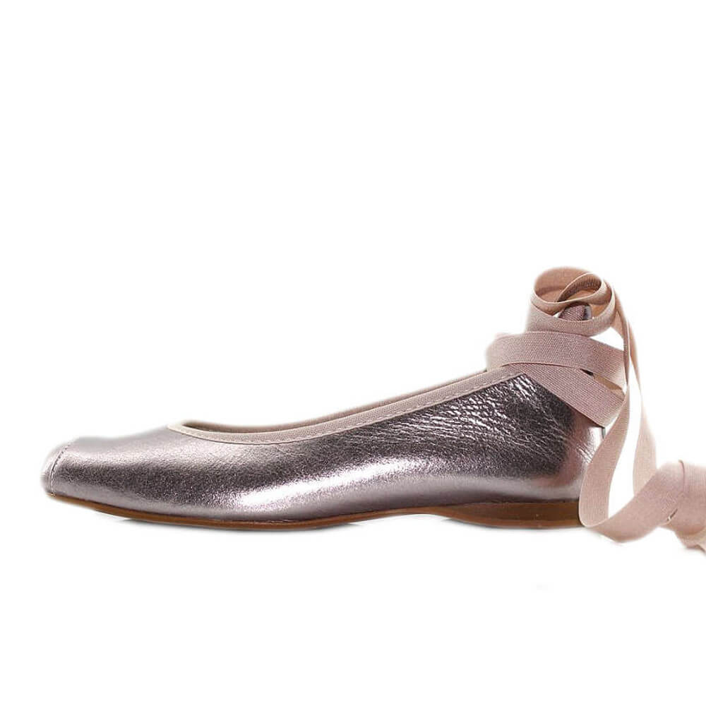 Bailarinas Cintas Metal Guxs