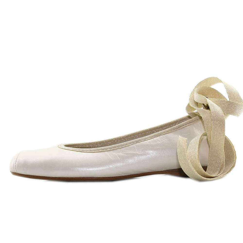 Bailarinas Cintas Metal Guxs