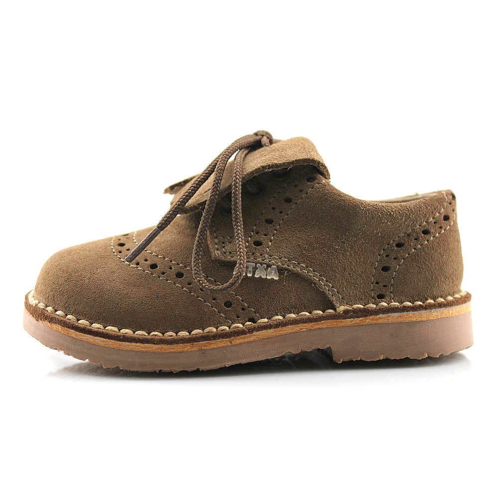 Blucher serraje Atxa camel