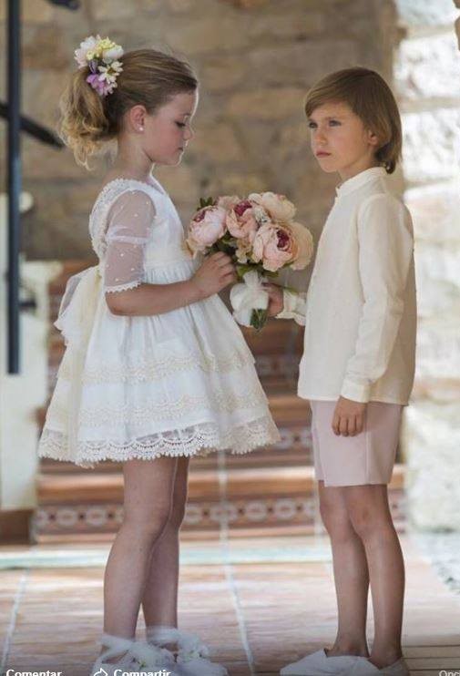 Cómo vestir de ceremonia a los niños