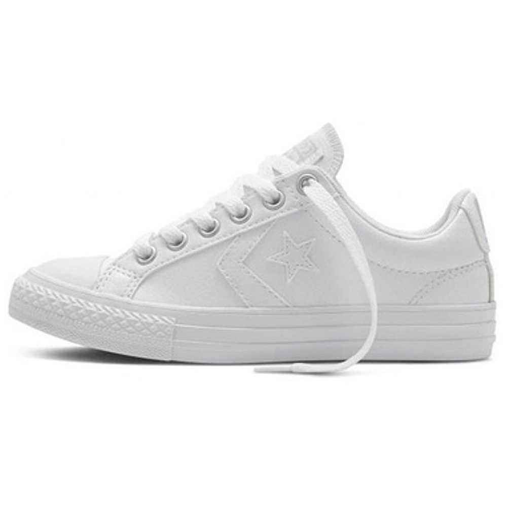 Converse Star Player All Star Cordones Piel Blanca | UP TO 53% OFF