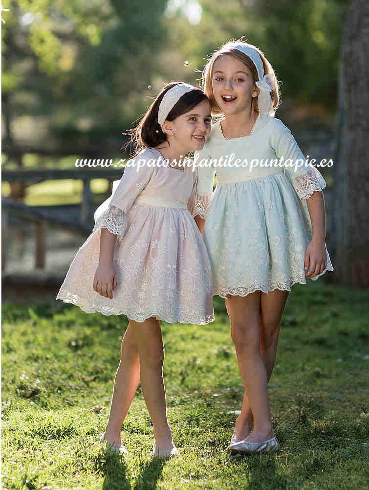 VESTIDO VUELO OLIVIA - Zapatos Infantiles Puntapié