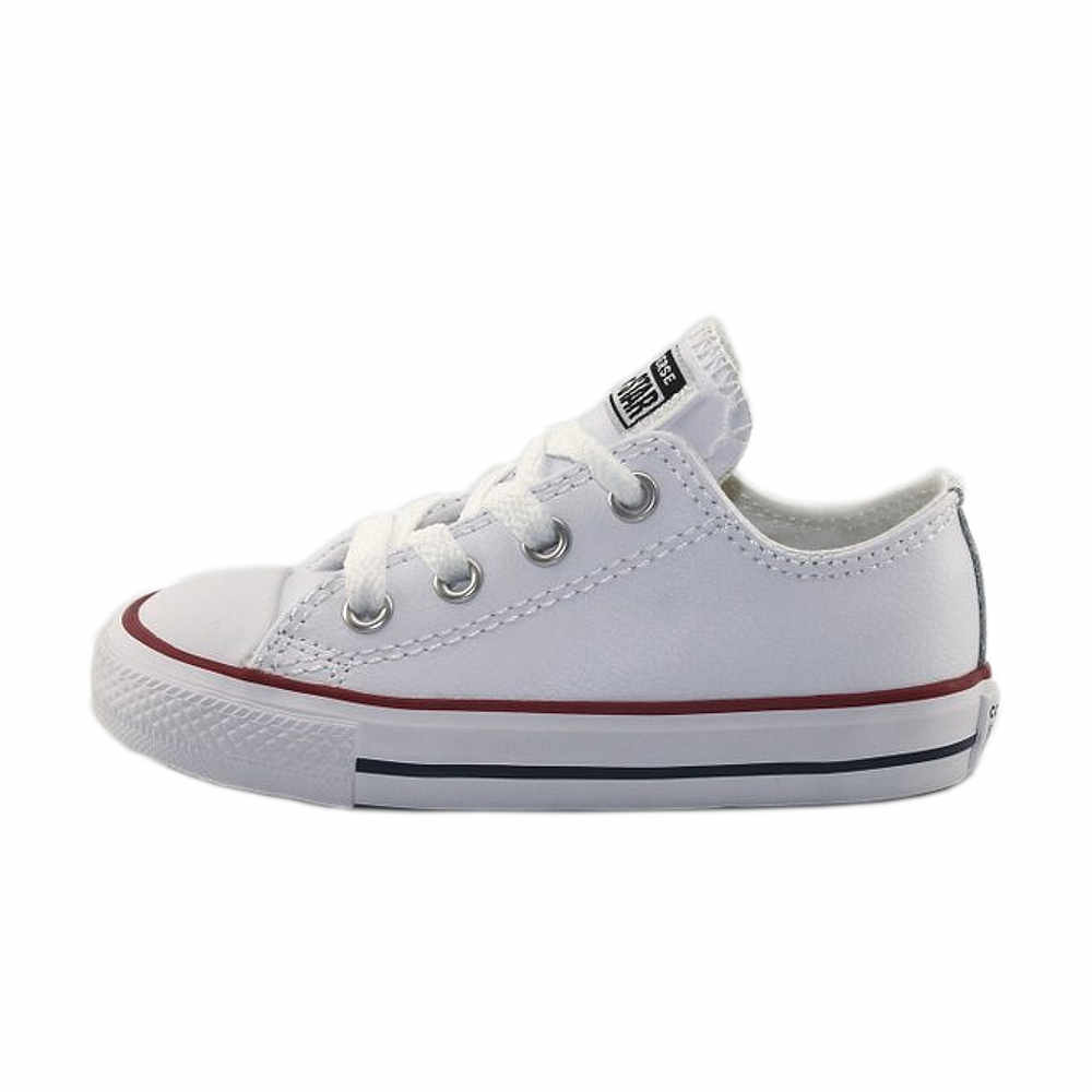 ojo Viaje Autenticación CHUCK TAYLOR ALL STAR PIEL - Zapatos Infantiles Puntapié