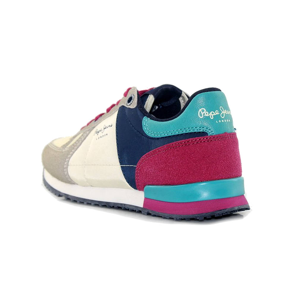 Deportivas Pepe Jeans gris y rosa para Niña y Mujer - CanariasKidShoes