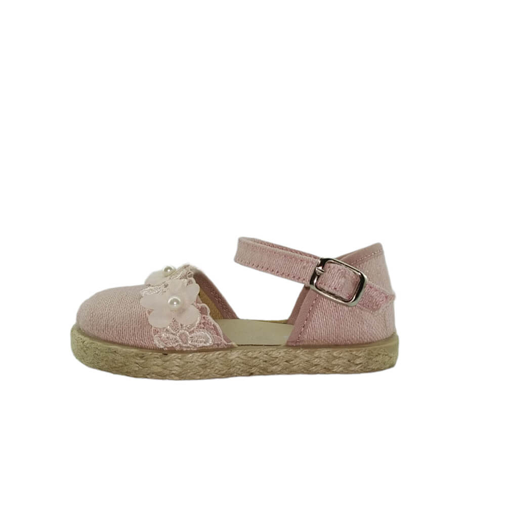 Alpargatas de niña Vul-peques - Zapatillas lona - Esparteñas lino