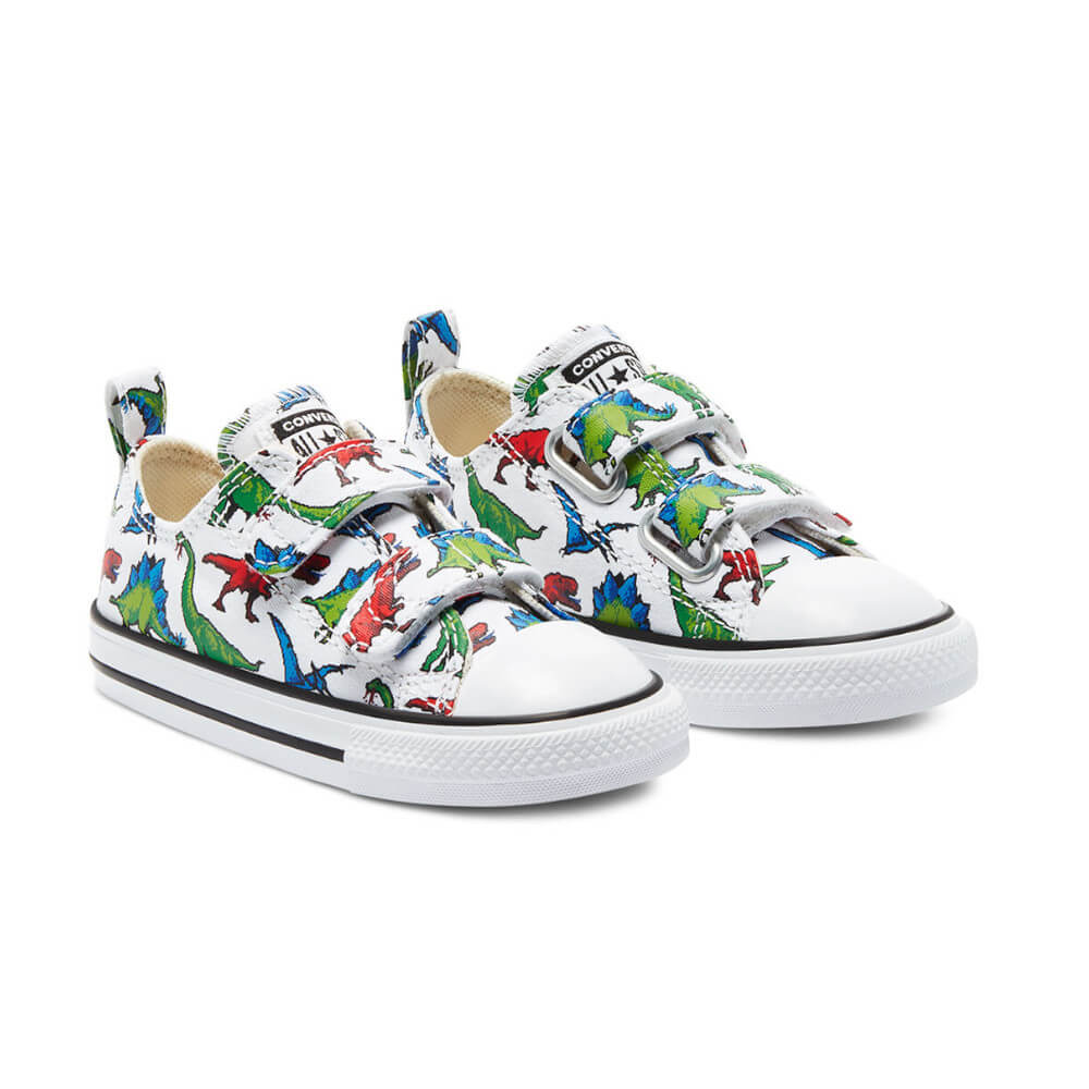 Poderoso Frente a ti Mal funcionamiento CONVERSE DINOSAURIOS NIÑOS - Zapatos Infantiles Puntapié