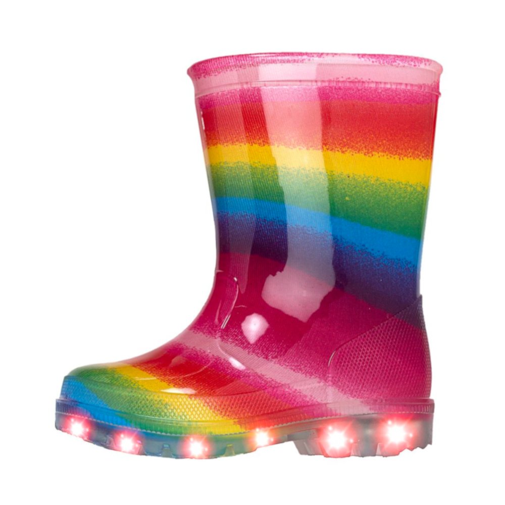 Bota Agua Luces - Zapatos Infantiles Puntapié