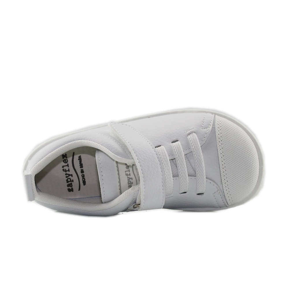 Alternative view of Zapyflex Deportiva Respetuosa Blanca Grande Elástico y Adhesivo