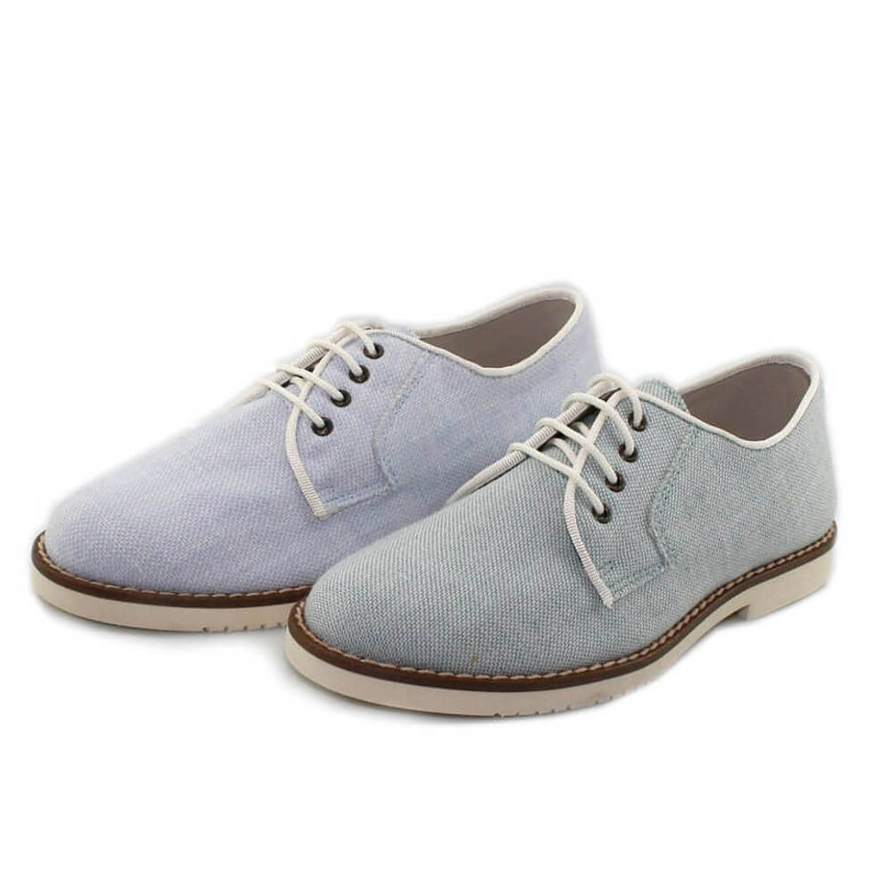 Blucher Comunión Niño Lino Guxs Vivo Contraste