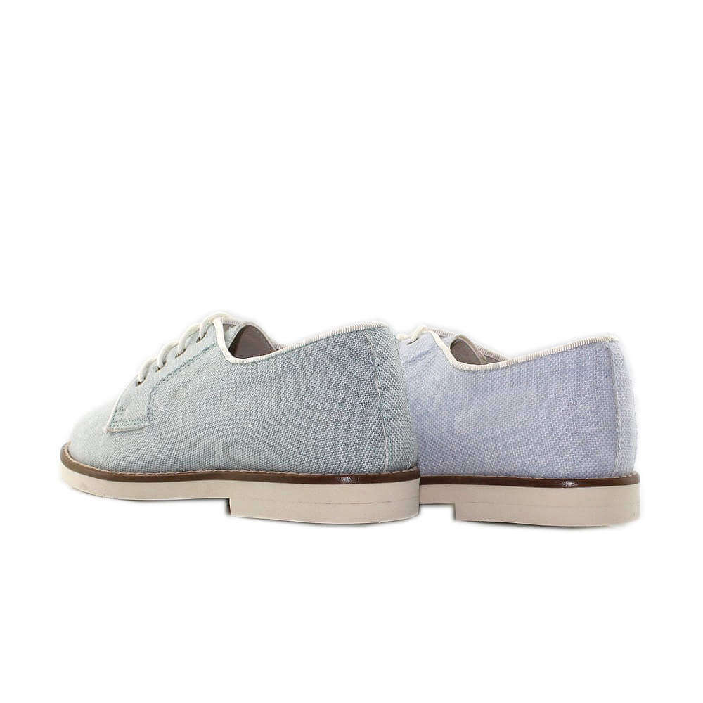 Blucher Comunión Niño Lino Guxs Vivo Contraste