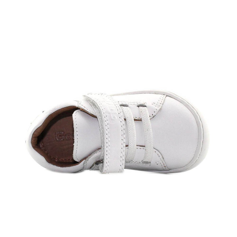 Gorila Deportiva Barefoot Piel Natural Blanca - Imagen 3