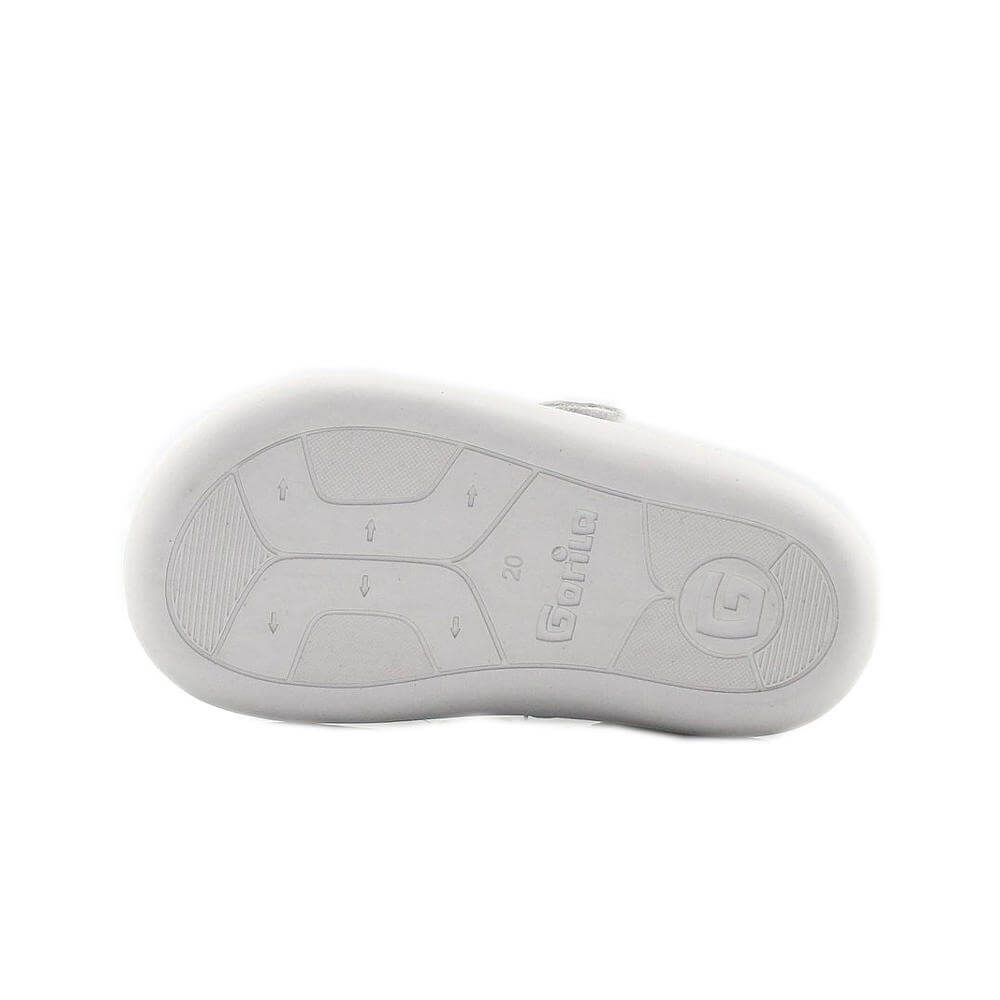 Gorila Deportiva Barefoot Piel Natural Blanca - Imagen 4